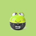 Minuteur mécanique en forme de grenouille vert