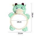 Miroir de sécurité pour enfants dans la voiture 28x21 cm Forme de cerf Incassable Grand angle de vue 2 sangles pour appuie-tête Siège auto Miroir de rétroviseur 7