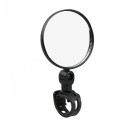 Miroir de vélo 7,5 cm Miroir de cyclisme rond avec support pour guidon Rotatif à 360° Miroir réglable pour plus de sécurité lors de la conduite 1