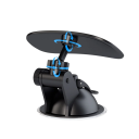 Miroir de voiture avec ventouse Rotatif à 360° Grand angle Reflet clair Miroir de sécurité pour pare-brise Siège auto pour enfant Tableau de bord 3