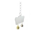 Miroir suspendu avec cloche d'oiseau 8