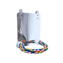 Miroir suspendu avec perchoir pour oiseaux 2