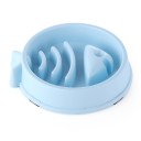 Miska anti-gloutonnement avec motif de poisson 9