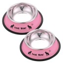 Miska van roestvrij staal voor honden en katten 2