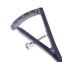 Misuratore dentale chirurgico 8,5 cm Dritto 0–20 gradi Acciaio inossidabile Scala bilaterale Supporto coronale endodontico 2