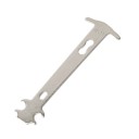 Misuratore di usura della catena 14 x 4,8 cm Strumento di misurazione in metallo per il controllo della catena della bici 38 g Indicatore preciso 1