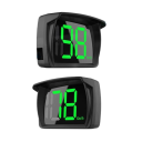 Misuratore di velocità digitale GPS HUD 8x5,4x3 cm Grande carattere HD Display LED Alimentazione USB Adatto per tutte le auto Visualizzazione della velocità Installazione semplice 2