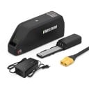 Mittelmotor-Set TSDZ8 48 V 750 W Rahmenbatterie 48 V 30 Ah 1440 Wh Bluetooth-Display EKD01 2,4" Bremssensor Schwarz Für E-Bike 1