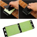 Miwayer nettoyeur de cordes de guitare avec chiffon pour le manche Outil d'entretien et de soin pour guitares électriques, basses, violons et ukulélés 4
