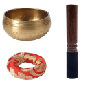 Miwayer singende Schüssel Nepal handgefertigte tibetische Klangschale Buddha goldenes Auge kupferne Musik Yoga Meditation Entspannung und traditionelle Klangtherapie 7