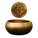 Miwayer taça tibetana cantadora feita à mão no Nepal, tigela sonora de Buda, cobre, música, yoga, relaxação, meditação, terapia sonora tradicional de harmonização 7