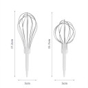Mixeur electric manual fără fir 13 W compact 10,8 × 13 cm cu teluri din oțel inoxidabil 4