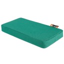 Mjuk sits på cykelns bakre lastare 32 × 15,5 × 3,5 cm skumfyllning avtagbar tvättbar med fäste med hjälp av spännband för barn 4
