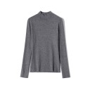 Mjuk turtleneck för kvinnor 9