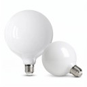 Mleczna LED żarówka G80 E27 Okrągły kształt z rozproszonym światłem 3 W 220 V i 110 V 11,5 x 8 cm Zimna biała 6500 K Do lamp i opraw 2