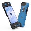 Mobile Gaming Controller for Phones up to 168 mm Length with USB-C for Android, iOS and PC with Hall Effect Joysticks Black with Blue Buttons 3