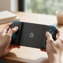 Mobile Gaming Controller for Phones up to 168 mm Length with USB-C for Android, iOS and PC with Hall Effect Joysticks Black with Blue Buttons 7