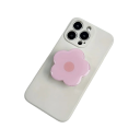 Mobilholder med blomst 5,3 x 5,2 cm Til iPhone 16 Dekorativ stativ til mobil Stilfuld bordholder 6