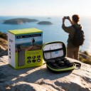 Mobilobjektiv-Set 6in1 Fisheye 205° Weitwinkel 140° Makro 25x CPL ND32 und Sternfilter Mit Clip Schwarz für iOS und Android 2