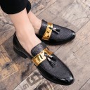 Mocasines con purpurina para hombre J1534 13
