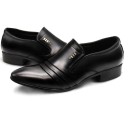 Mocasini de lux pentru bărbați - Negru 5