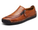 Mocasins masculinos com fecho J2157 3