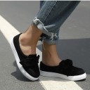 Mocassins de camurça para senhora com laço J2403 6