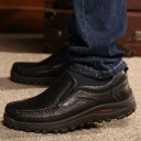 Mocassins masculinos com plataforma J1487 6