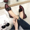 Mocassins pour femmes avec nœud J1132 7