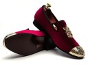Mocassins pour hommes avec embout décoratif J1489 4