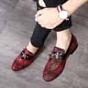 Mocassins pour hommes avec motif serpent J2153 2