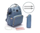 Mochila cambiador multifuncional con USB 13