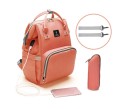 Mochila cambiador multifuncional con USB 14