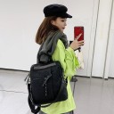 Mochila de couro feminina E901 2