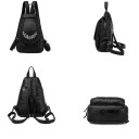 Mochila de couro feminina E923 2