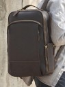 Mochila de couro masculina E1112 1