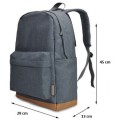 Mochila de estudante com porta USB J3440 9
