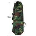 Mochila de freediving saco de armazenamento à prova de água para equipamento de mergulho 110 x 32 cm em tecido oxford 600D camuflado para mergulho 2