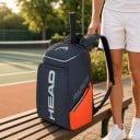 Mochila de tenis con compartimento para raquetas y compartimento para zapatos 48 x 30 x 20 cm Bolsa deportiva para tenis y pádel Para hombres 7