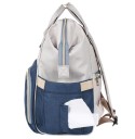 Mochila de viagem para mudar fraldas para mães com muitos bolsos e grande espaço Porto USB e cabo para telefone Poliéster 25 x 16 x 40 cm 9