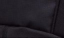 Mochila de viaje con compartimento para laptop Sistema de respaldo transpirable Salida para auriculares Resistente al agua Nylon y poliéster Negro 48 10