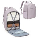 Mochila de viaje de nylon 40 x 20 x 25 cm Equipaje de mano para el avión Bolsillo impermeable Bolsillos laterales para una botella Mochila ligera para viajes y deportes 2