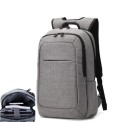 Mochila estudiantil para portátil con compartimento de 33 x 25 cm Compartimento frontal con organizador Bolsillos laterales para botellas 2