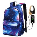 Mochila feminina com USB 1