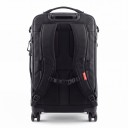 Mochila fotográfica con ruedas 2 en 1, extensible 30 + 10 l, poliéster con recubrimiento de PU, negra, para cámaras, objetivos y dron 3