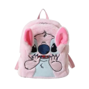 Mochila infantil 20 x 24 x 12 cm Mochila azul com o motivo Stitch Mochila confortável para crianças Alças ajustáveis Fecho com zíper Design 3