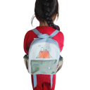 Mochila infantil Snoopy Bonito motivo Cremallera fija Correas ajustables Adecuada para viajes y guardería 4