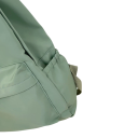 Mochila leve de nylon 38 x 28 x 11 cm Design simples e unicolor Mochila casual para o dia-a-dia Para a escola Trabalho e lazer 8