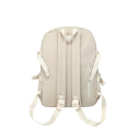 Mochila ligera y elegante 39 x 30 x 13 cm Mochila escolar de nailon con bolsillo transparente Adecuada para la escuela Para viajes A la ciudad Mochila de estudiante 5