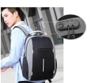 Mochila masculina com USB E957 5